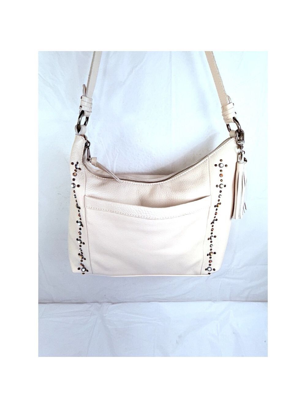 Sakroots Keira Genuine Leather Stone Bloc Tote Bag